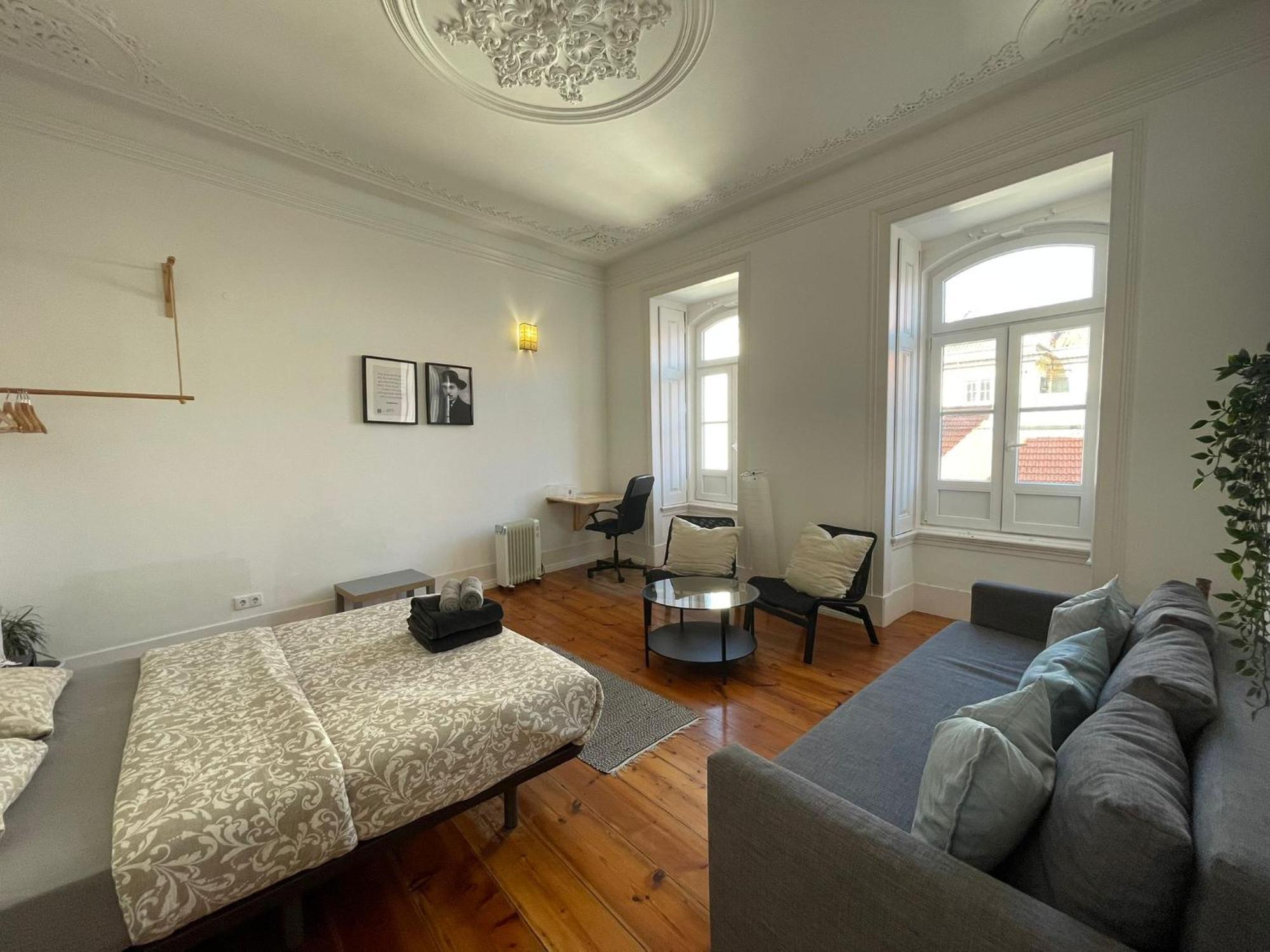 Embassy Arriaga Private Elegance Rooms In Stylish Shared Apartment Lisboa 外观 照片